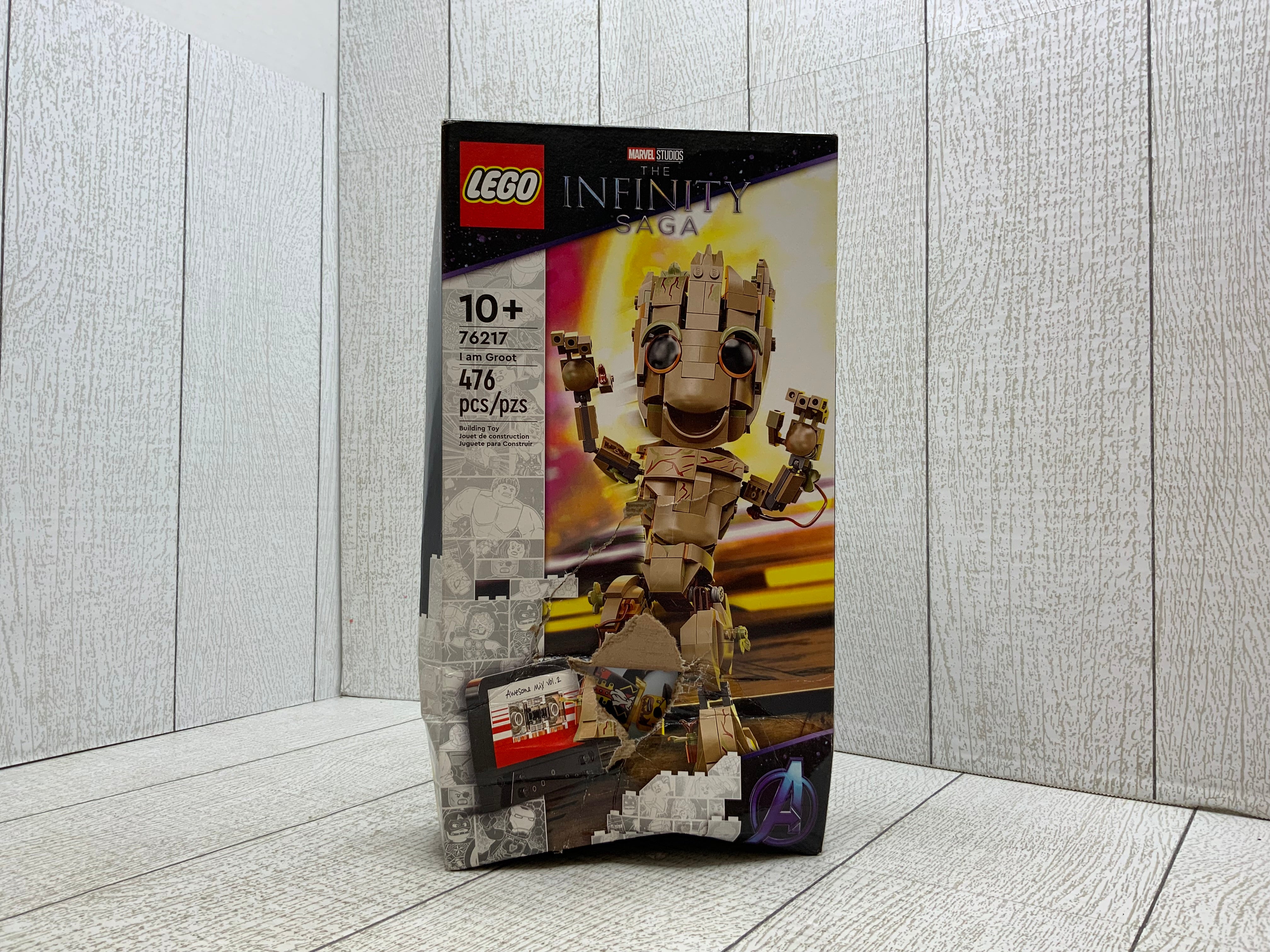 LEGO Marvel I am Groot 76217 Building Toy Set for Kids (8041291022574)